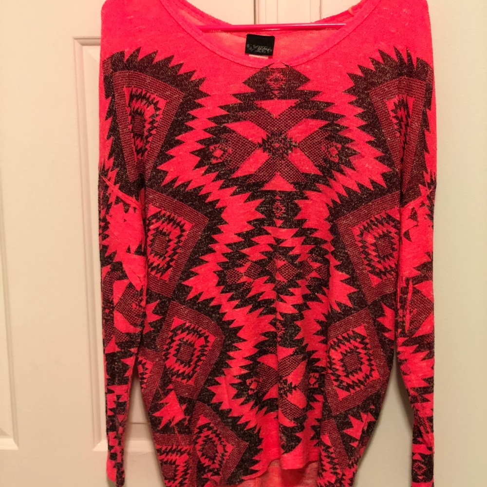 Day Trip Tribal Sweater Medium
